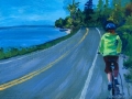 Biking Madeline Island