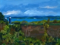 Chequamegon Bay over Tetzner's Dairy