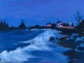 Night on the North shore, Coast Guard Station 
