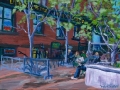 The first patio day, Duluth MN