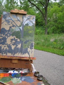 swede-hollow June, swede hollow park east St Paul MN, just as it started to rain!