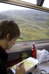 painting-on-the-train