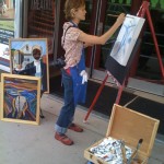 liveART painting out front, photo credit:Vone/ Nick Meyer