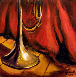 At Rest, 12" x 12" acrylic on canvas At Rest, 12" x 12" acrylic on canvas